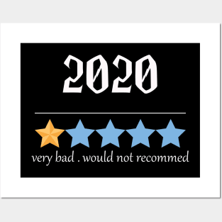 2020 one star sucks year Posters and Art